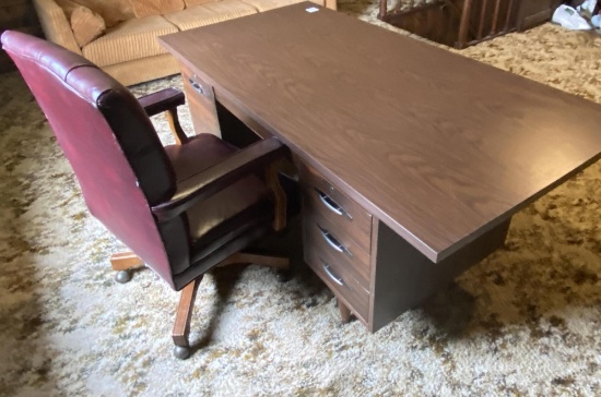 EXECUTIVE DESK AND CHAIR