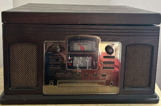 CROSLEY TURNTABLE / CD RECORDER
