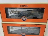 2 LIONEL LCCA BOXCARS