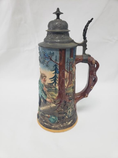 A JOURNEYMAN'S CELEBRATION BIER STEIN