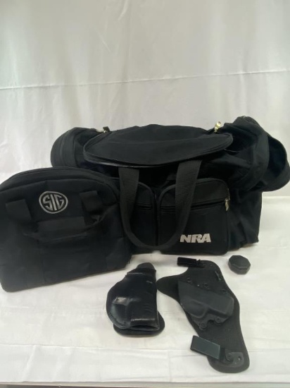 GUN CARRY BAGS - BELT HOLSTERS