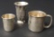 COLLECTION OF 3 STERLING CUPS