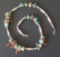 NAVAJO STERLING TURQUOISE & CORAL NECKLACE