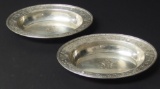 PAIR OF STERLING BOWLS