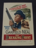 'THE BREAKING POINT' ORIGINAL MOVIE POSTER