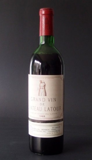 VINTAGE 1969 CHATEAU LATOUR WINE