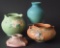 COLLECTION ART POTTERY (4)