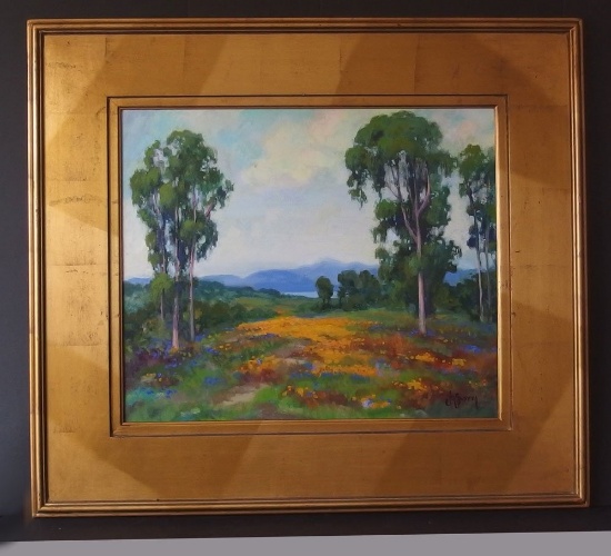 JAMES SLAY III CALIFORNIA LANDSCAPE PAINTING