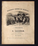 1847 GEORGE WASHINGTON SHEET MUSIC