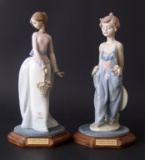 2 LLADRO FIGURINES WITH BOXES