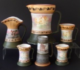 COLLECTION OF ROYAL BAYREUTH PITCHERS