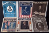 COLLECTION OF POLITICAL SHEET MUSIC