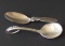 GEORG JENSEN STERLING CHILD'S SPOONS (2)