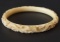 ANTIQUE CHINESE CARVED BANGLE