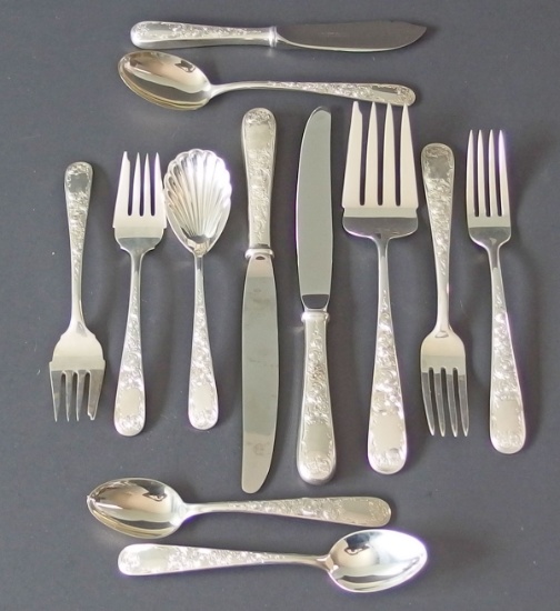 SET OF KIRK & SON STERLING FLATWARE