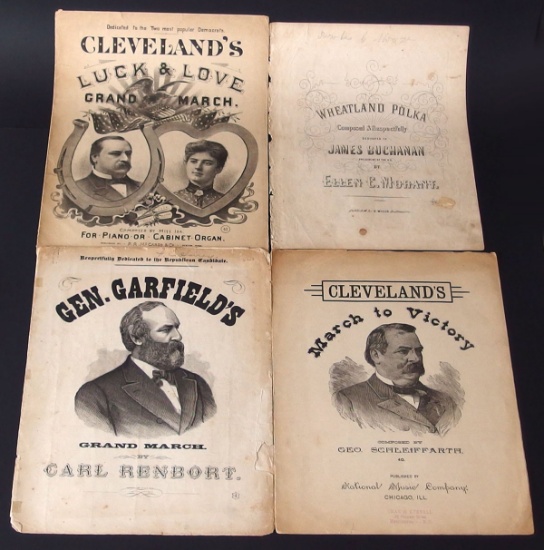 COLLECTION OF POLITICAL SHEET MUSIC