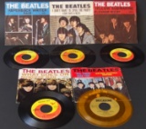 COLLECTION OF BEATLES PIC SLEEVES 45'S