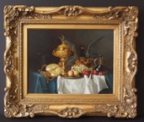 GEORGE STEVENS (ATTRIB) STILL LIFE PAINTING