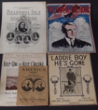 EARLY 20TH CENTURY POLITICAL SHEET MUSIC