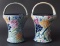 PAIR OF AMPHORA CAMPINA BASKETS