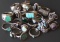 COLLECTION OF STERLING SILVER RINGS