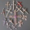 COLLECTION STERLING SILVER CROSSES