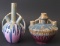 GUSTAVE DE BRUYN ART POTTERY WEDDING VASES