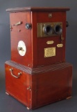 ANTIQUE FRENCH LA TAXIPHOTE CABINET STEREOVIEWER