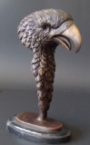 EAGLE BRONZE BUST