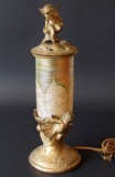 DURAND ART GLASS PERFUME LAMP