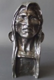 REMINGTON 'THE SAVAGE' BRONZE BUST