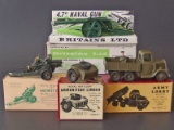 FOUR (4) BRITAINS MILITARY VEHICLES MIB