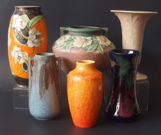 COLLECTION OF ART POTTERY