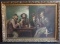 H. WENCK GERMAN TAVERN SCENE OIL PAINTING