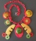 VINTAGE BAKELITE FUNKY NECKLACE