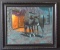 JOHN T. JONES WESTERN OIL PAINTING