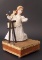 FRENCH AUTOMATON BISQUE HEAD MUSICAL DOLL