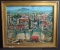 JULES EUGENE PAGES FORT & CHINATOWN OIL PAINTING