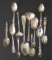 COLLECTION STERLING SILVER SPOONS