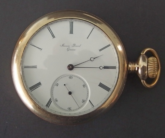 ANTIQUE JAMES PICARD GENEVA POCKET WATCH