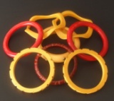 COLLECTION OF BAKELITE BANGLES