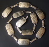 NAVAJO STERLING CONCHO BELT