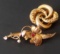 VICTORIAN VINTAGE GOLD BROOCHES (2)