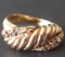 14KT GOLD & DIAMOND LADIES RING