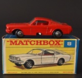 MATCHBOX TOY NO. 8 E FORD MUSTANG MIB