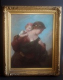 CARL RAHL (ATTRIB) 19TH CENTURY PORTRAIT PAINTING