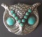 FREDERICO JIMENEZ STERLING OWL PENDANT