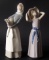 TWO (2) LLADRO PORCELAIN FIGURINES