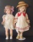 VINTAGE HARD PLASTIC DOLLS (2)