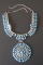 JULIANA WILLIAMS NAVAJO CLUSTER TURQUOISE NECKLACE